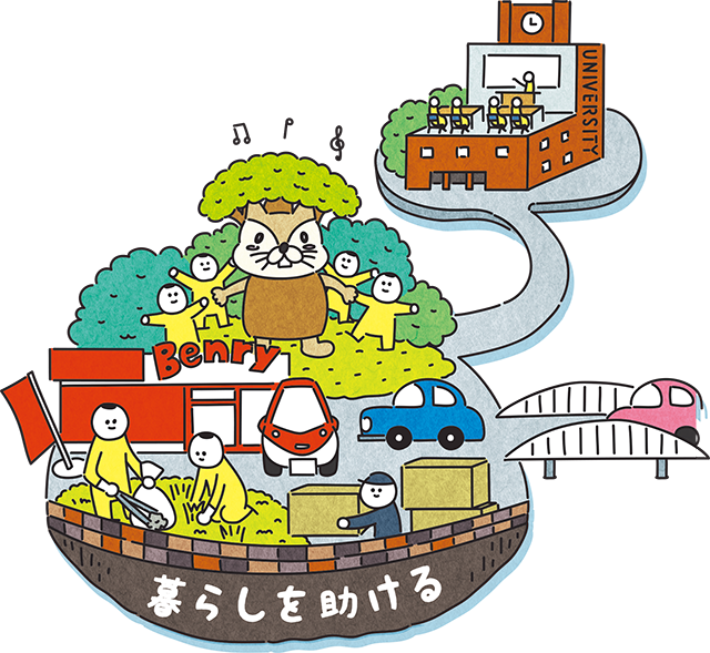 暮らしを助ける